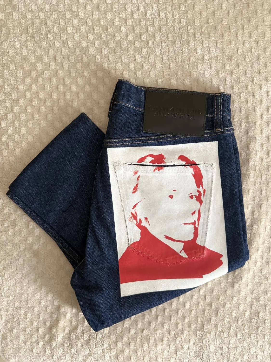구매글) 205w39nyc 앤디워홀 데님 팬츠 상품이미지1