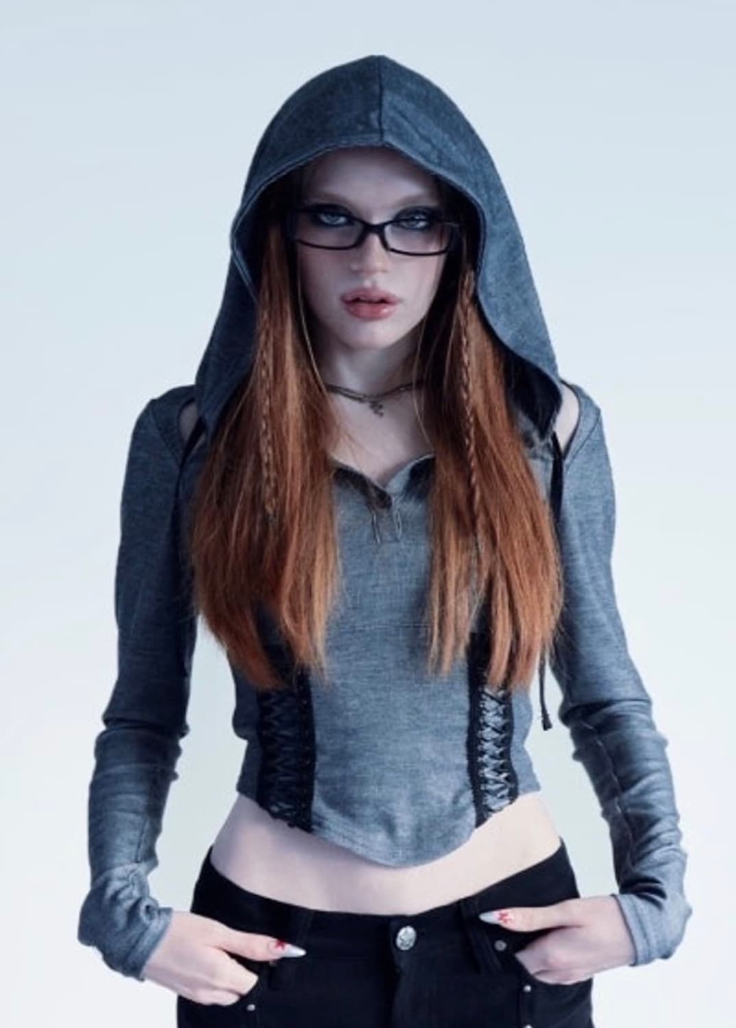 힐다 코르셋 후디 상품이미지1