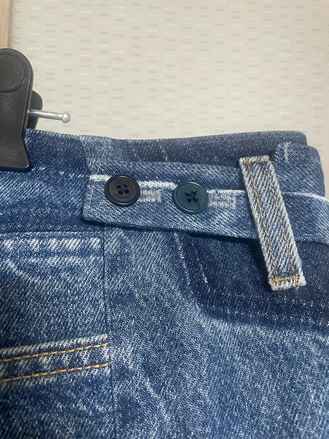 (허리단면45cm)누마레 리바이스 리워크 데님 팬츠 상품이미지6