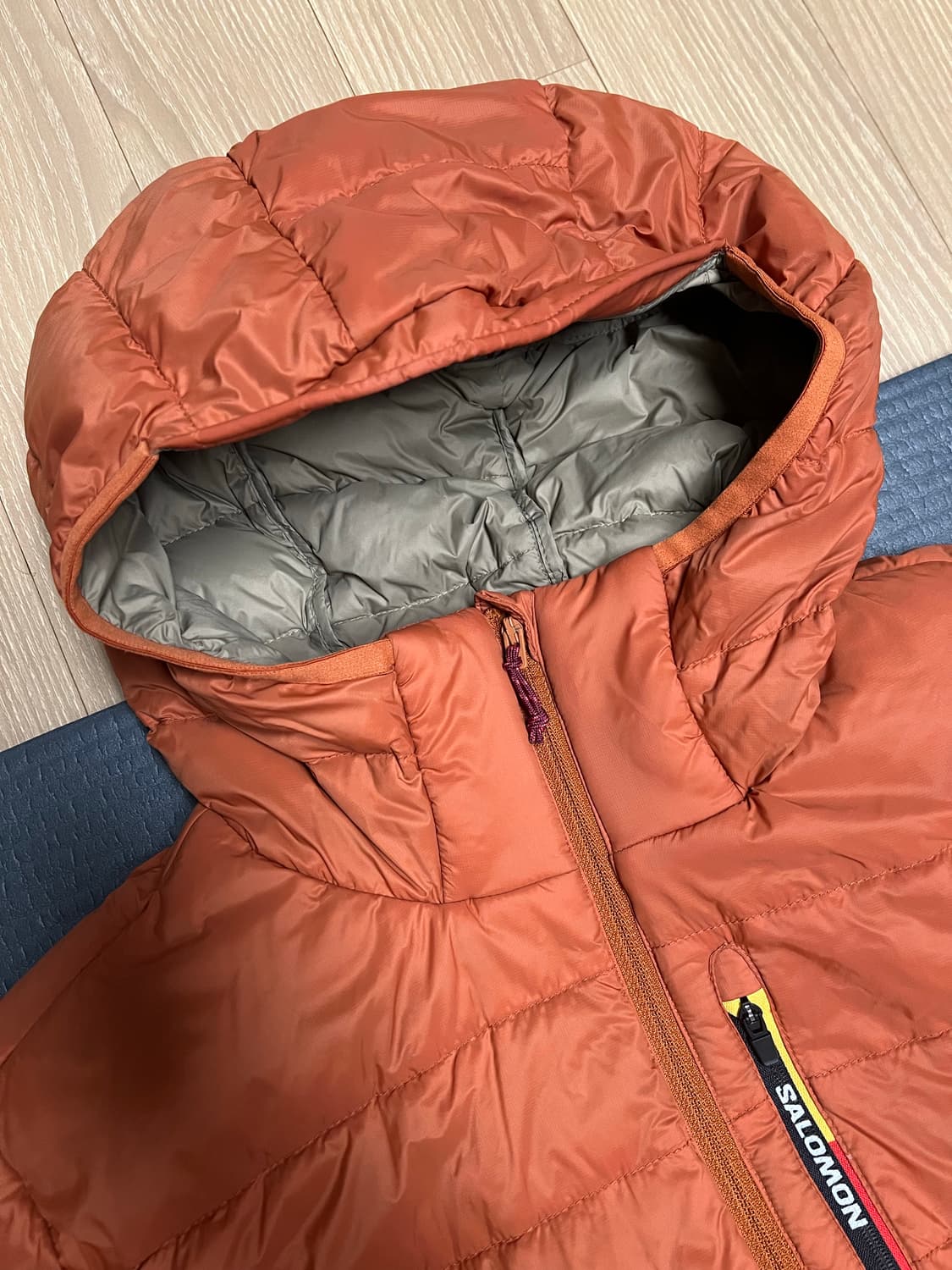 살로몬 엑스 퓨즈 후디드 다운 자켓 어텀 여성용 우먼 상품이미지3