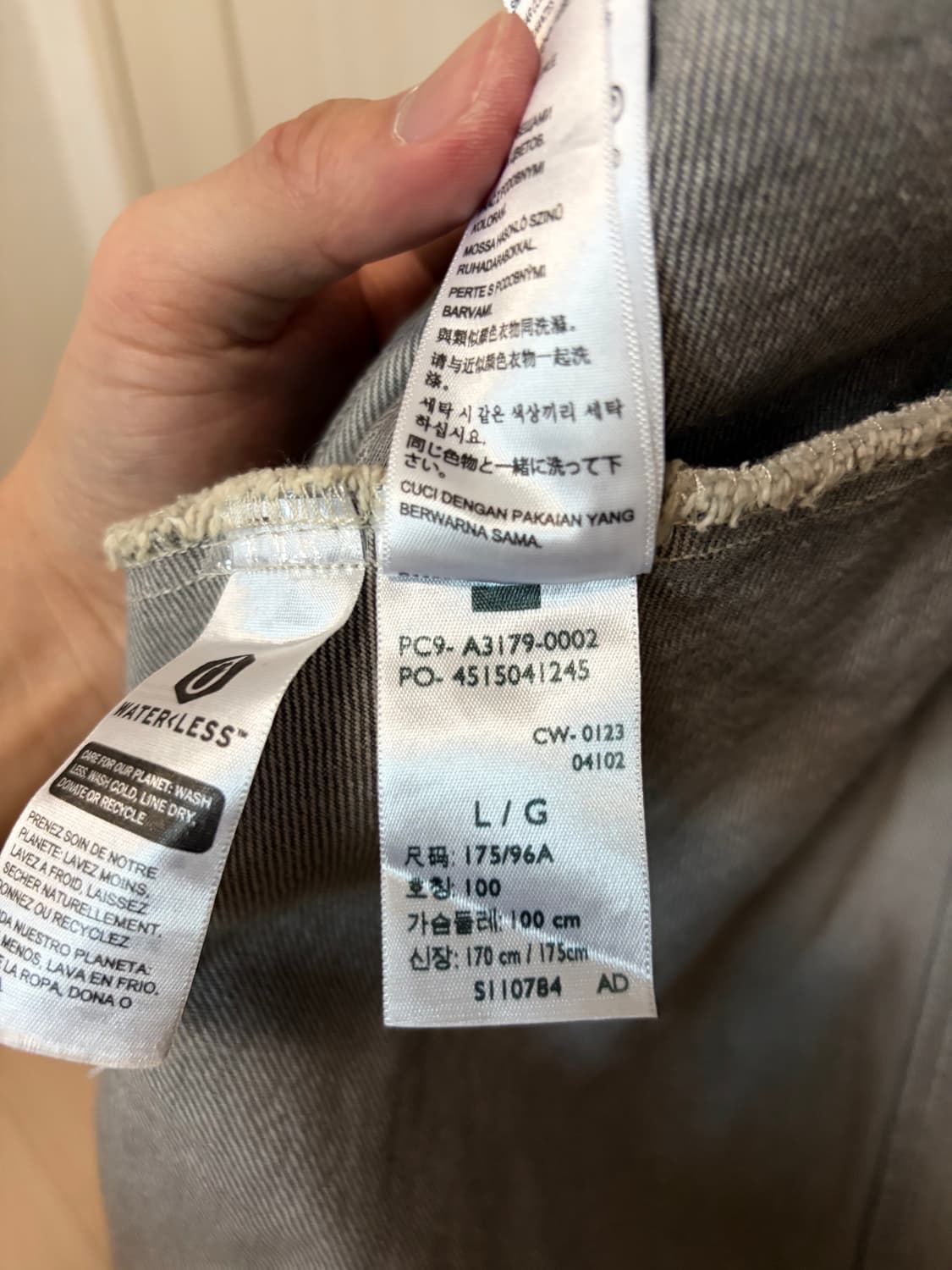 리바이스 실버탭 트러커 데님 자켓 L 판매합니다. 상품이미지2