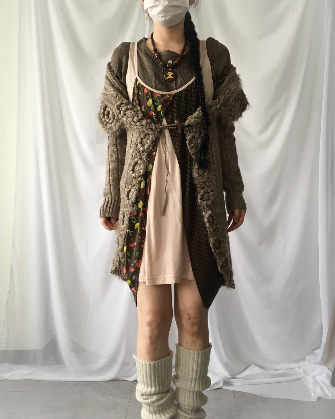 Woolen knit cardigan 상품이미지8