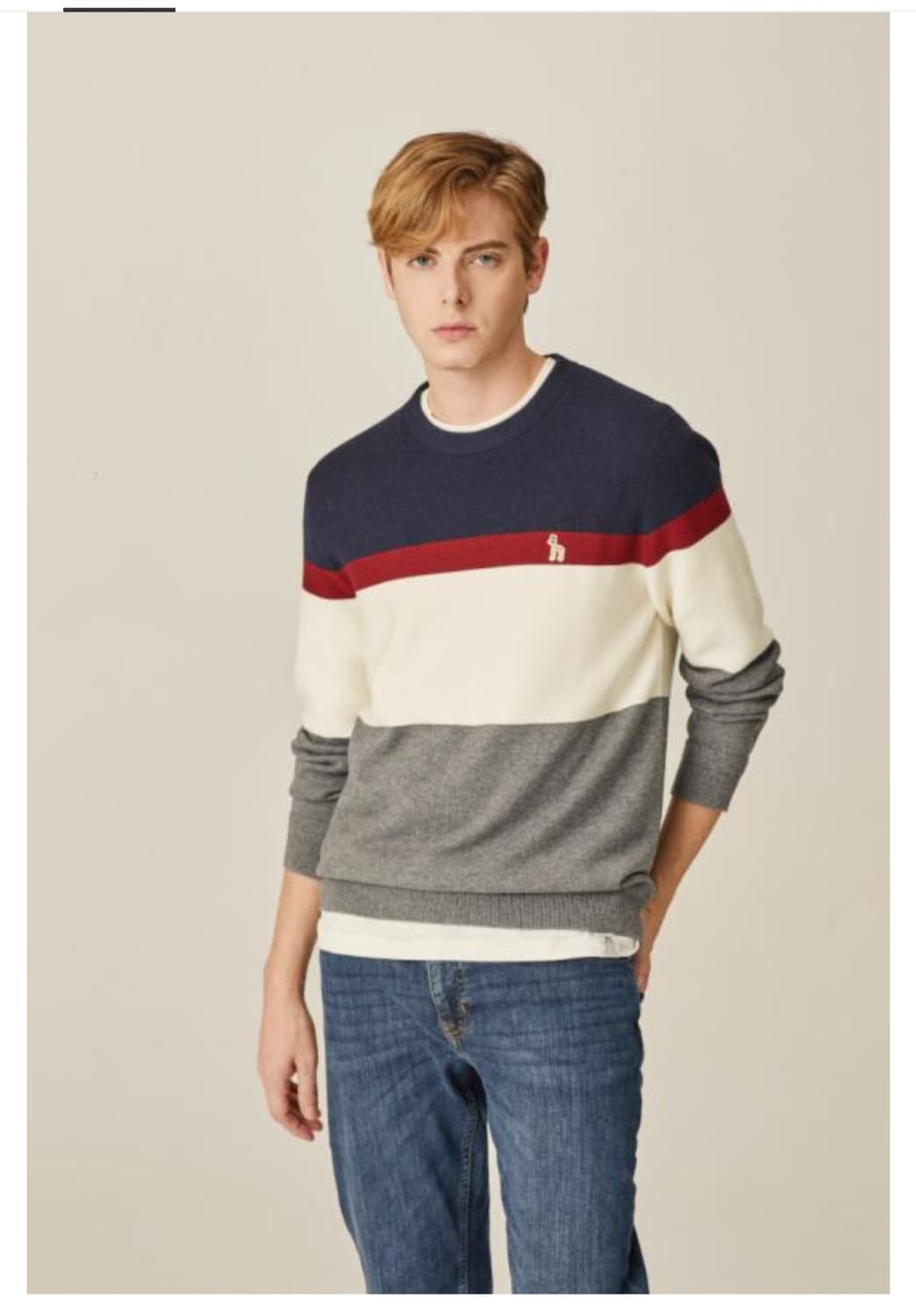 헤지스 울혼방 니트 상품이미지9