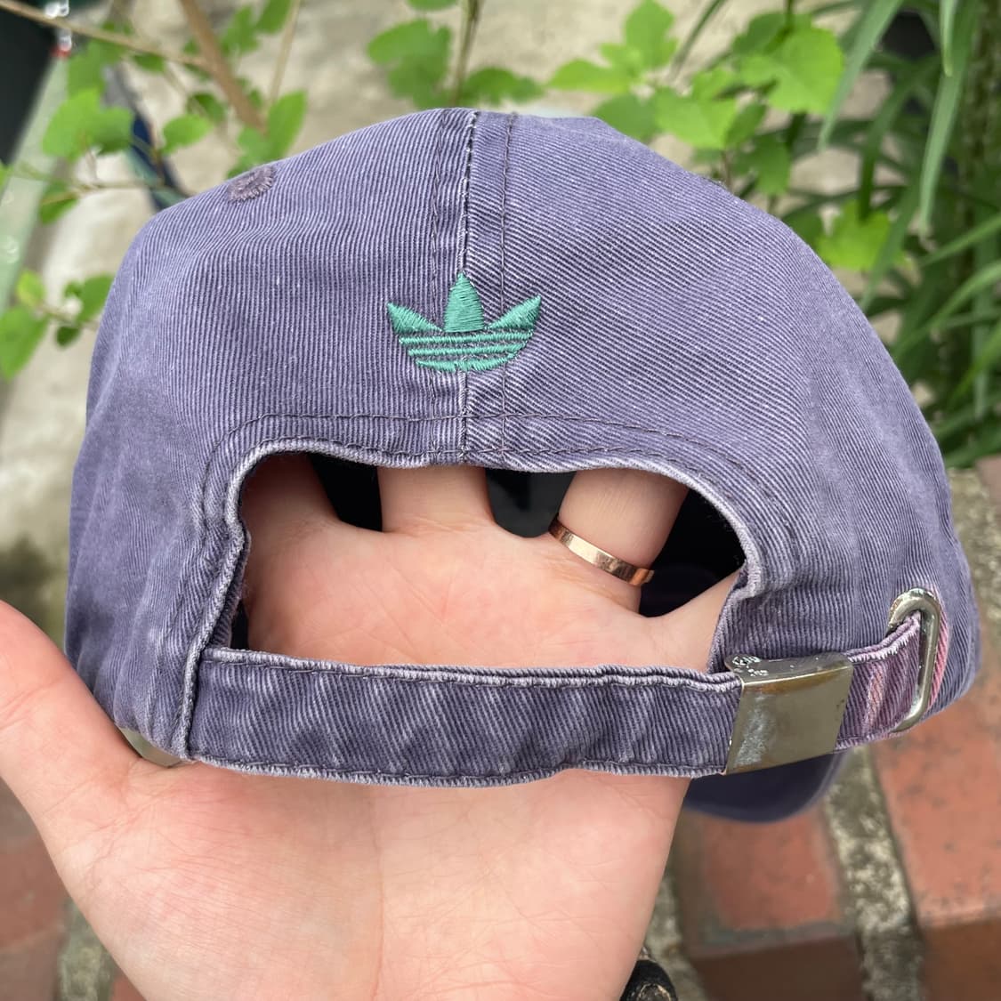 [F]90’s 아디다스 자수 빅로고 빈티지 볼캡 상품이미지5