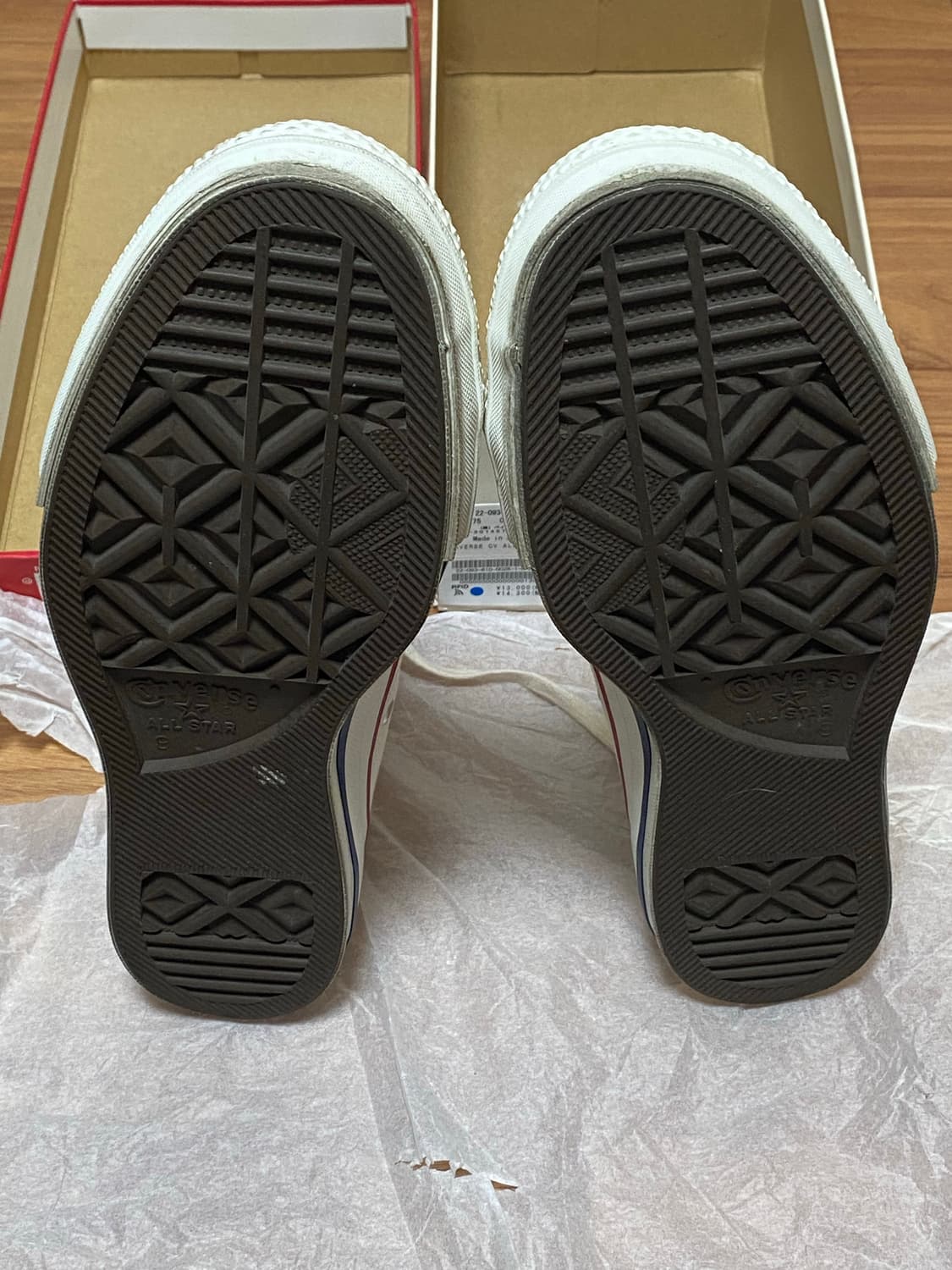 275)컨버스 재팬 올스타 제이하이 화이트 상품이미지4