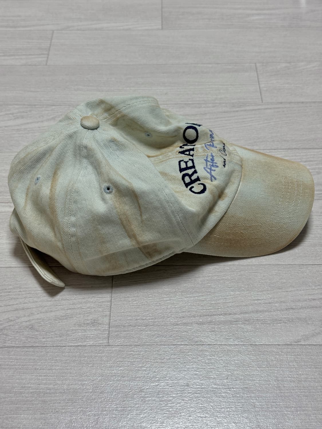 애프터프레이 프레센스 크리에이터 볼캡 워시드스카이 상품이미지6