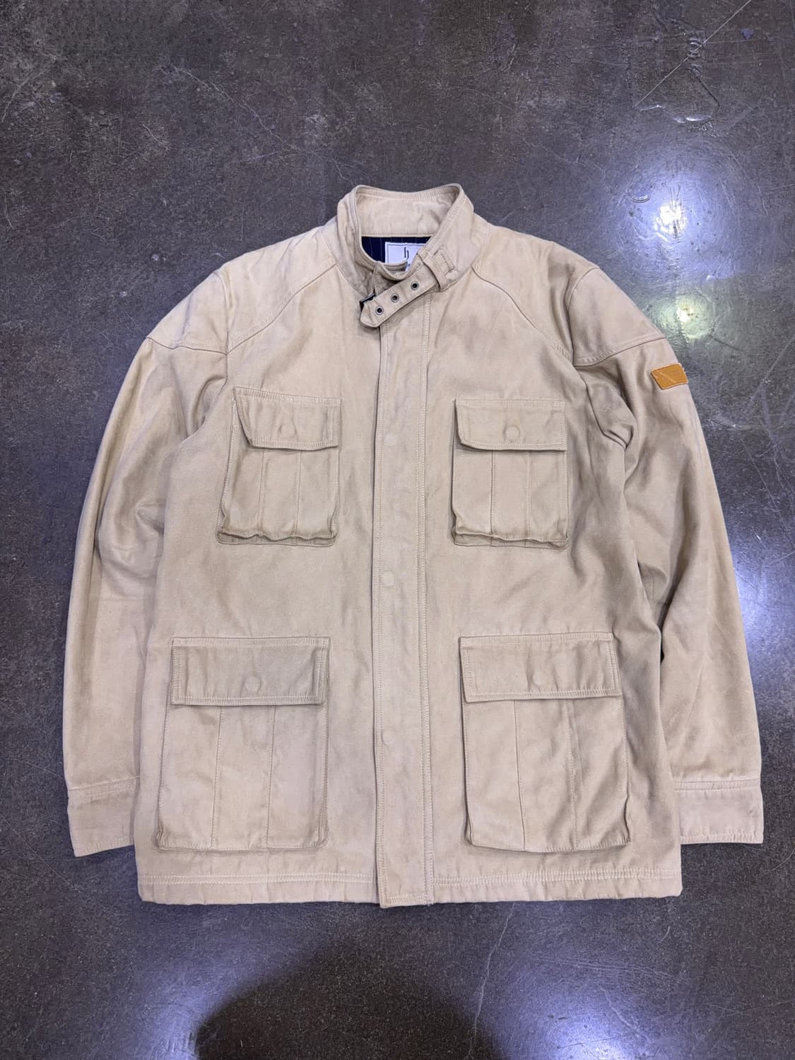 DJ Honda 에코 스웨이드 필드자켓 야상 베이지 L 상품이미지1