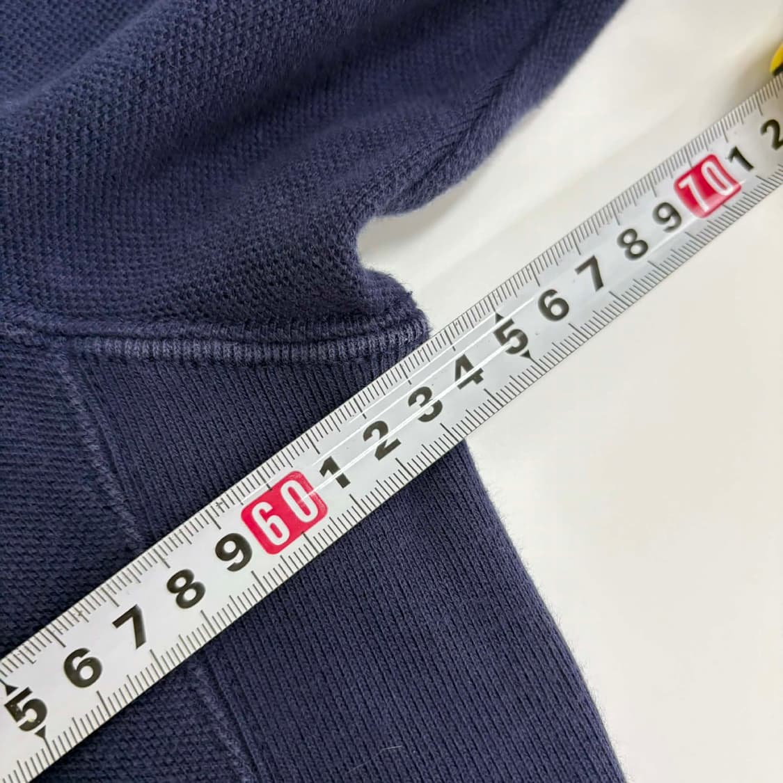 폴로 랄프로렌 빅포니 핀터깔 네이비 대장급 코튼 트랙탑 희귀져지(XL) 상품이미지6