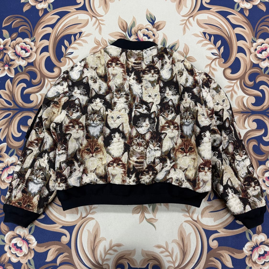 (S)스컬프터 SCULPTOR 리버서블 캣츠 자켓(2WAY지퍼) 상품이미지5