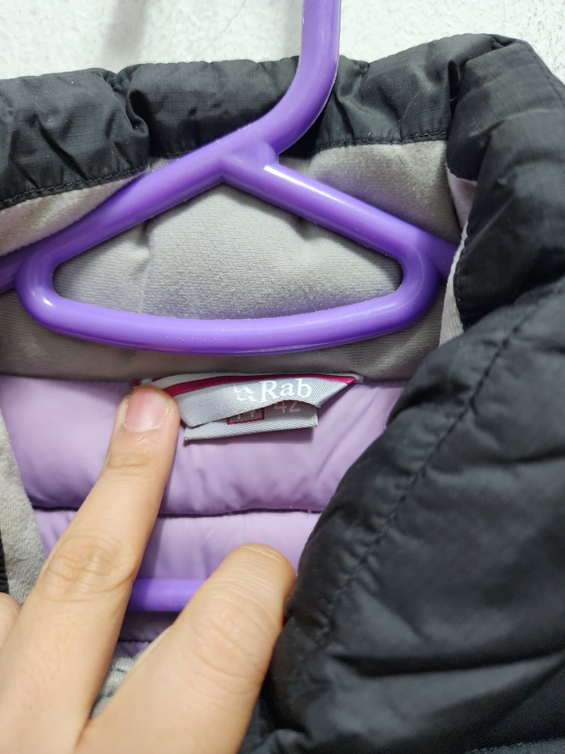 Rab 랩 구스다운 경량패딩  상품이미지4