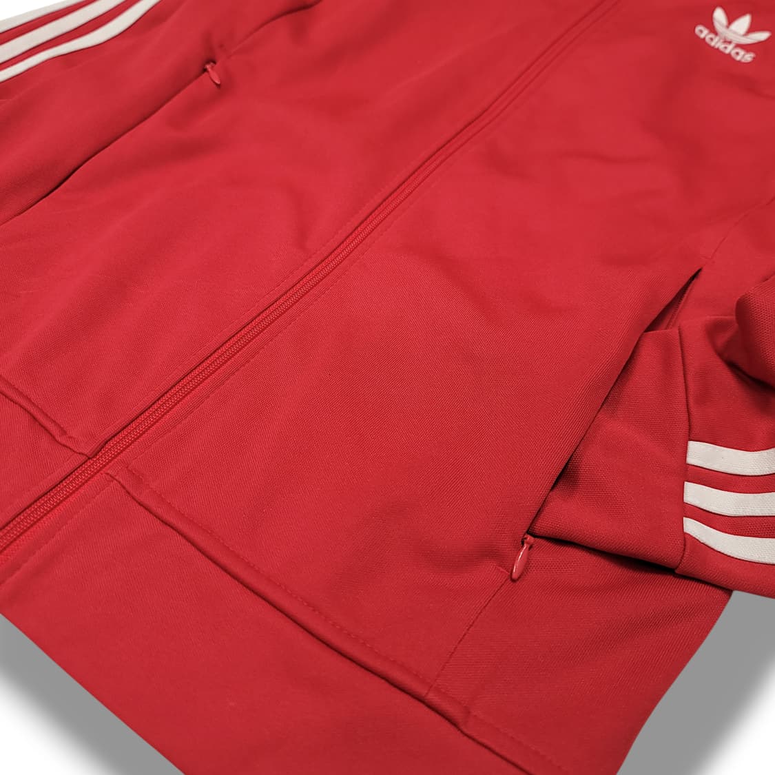 [100] 아디다스 레드&화이트라인 유로파 트랙탑 져지 상품이미지5