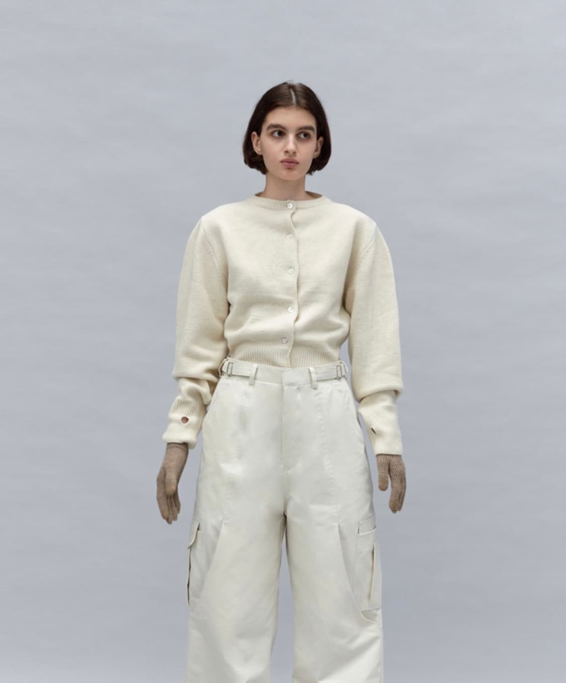 아우브아워(aubour) 가디건 puff sleeve cardigan 상품이미지3