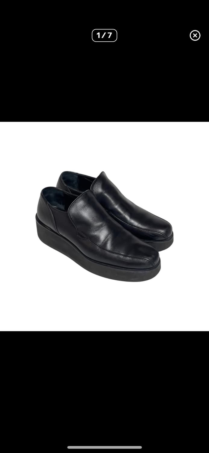 요지야마보토 와이즈 플랙폼 로퍼 상품이미지1