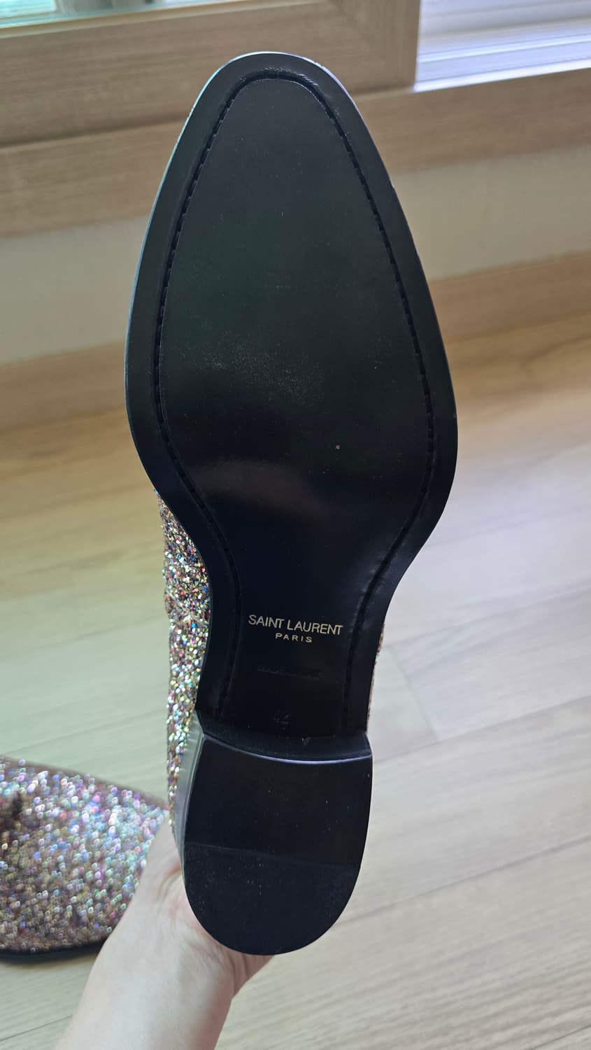 생로랑 16ss 글리터 부츠 상품이미지5