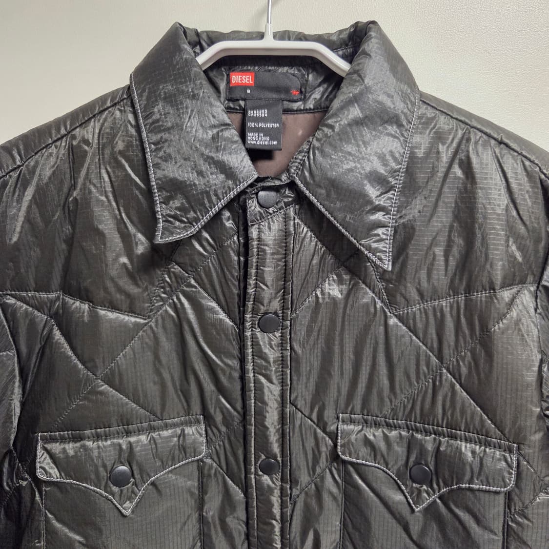 Diesel 디젤 경량패딩 셔켓 M-L(95-100) 상품이미지2