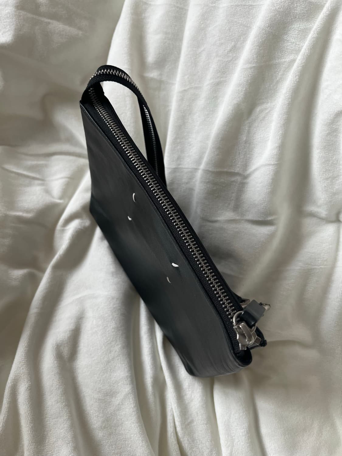 마르지엘라 레더 클러치 숄더백(블랙) 상품이미지8