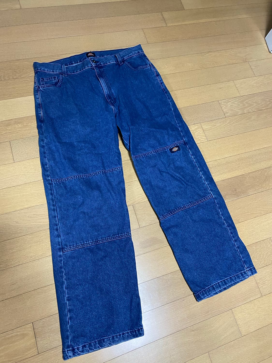 디키즈 더블니 85283 루즈핏 데님팬츠 워크팬츠 38 상품이미지1