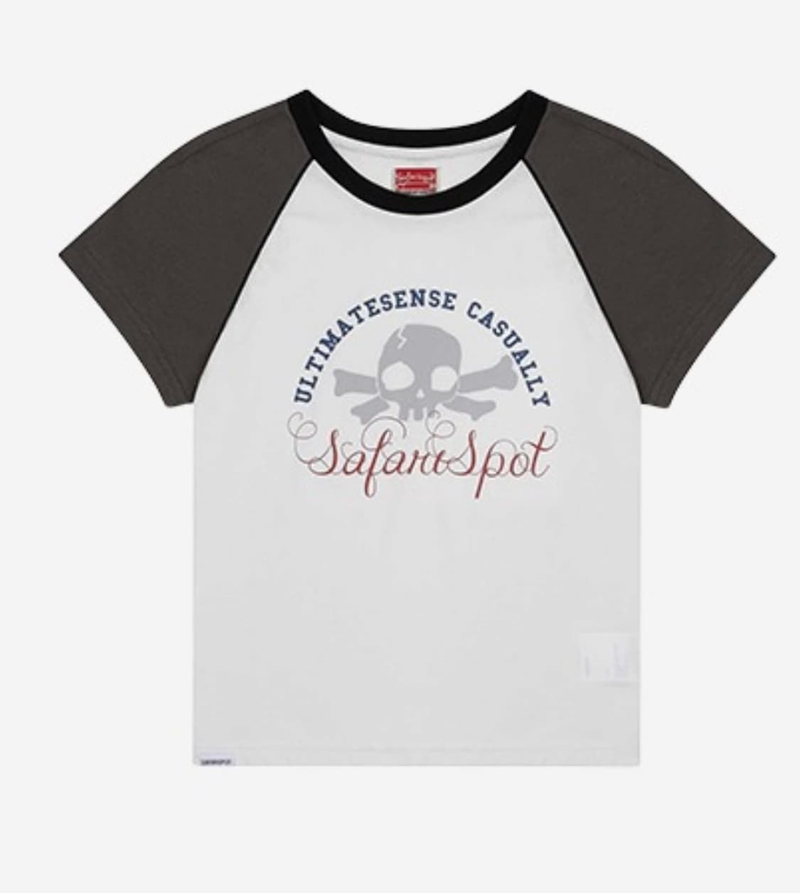 사파리스팟 1/2 multi skull raglan tee 상품이미지1