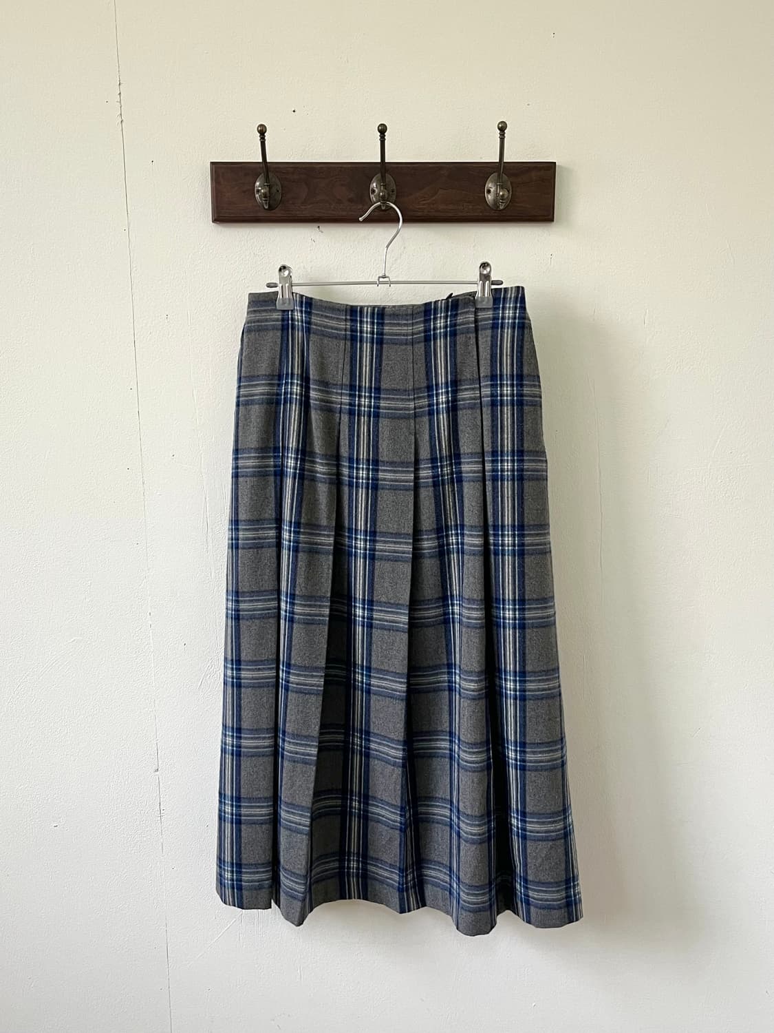 Dessin 체크 스커트 상품이미지1