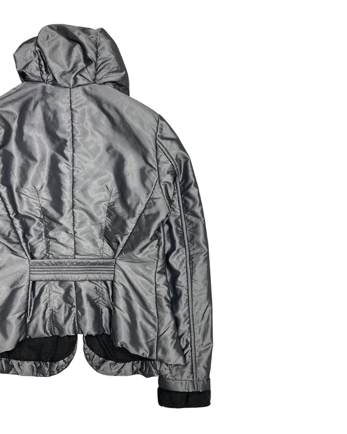 마리떼 프랑소와 저버 메탈릭 실버 푸퍼 자켓 상품이미지8