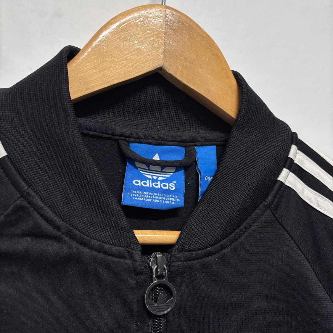 아디다스 블랙 슈퍼스타 져지 상품이미지3