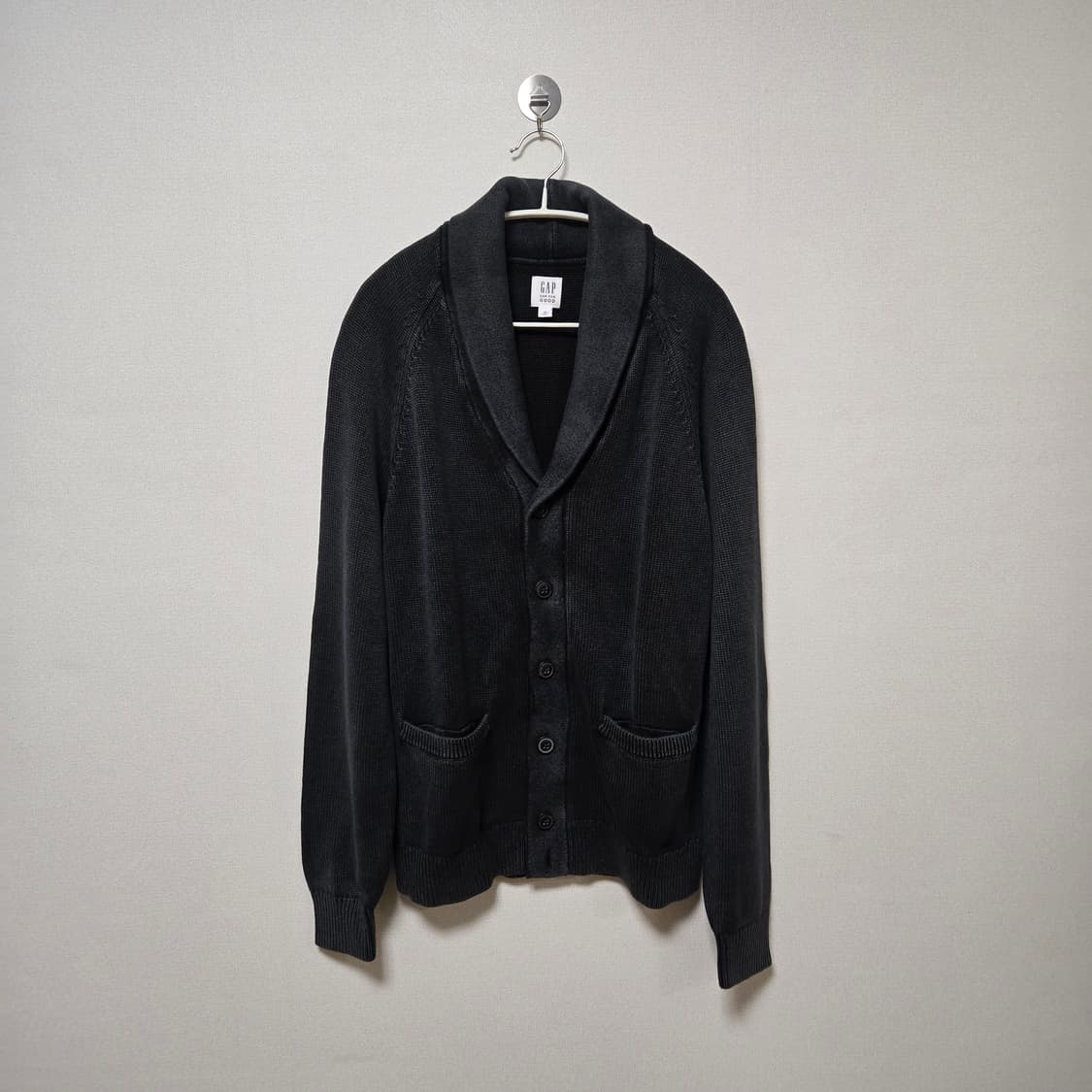 갭 코튼 숄 카라 가디건 / 남성 가디건  상품이미지3