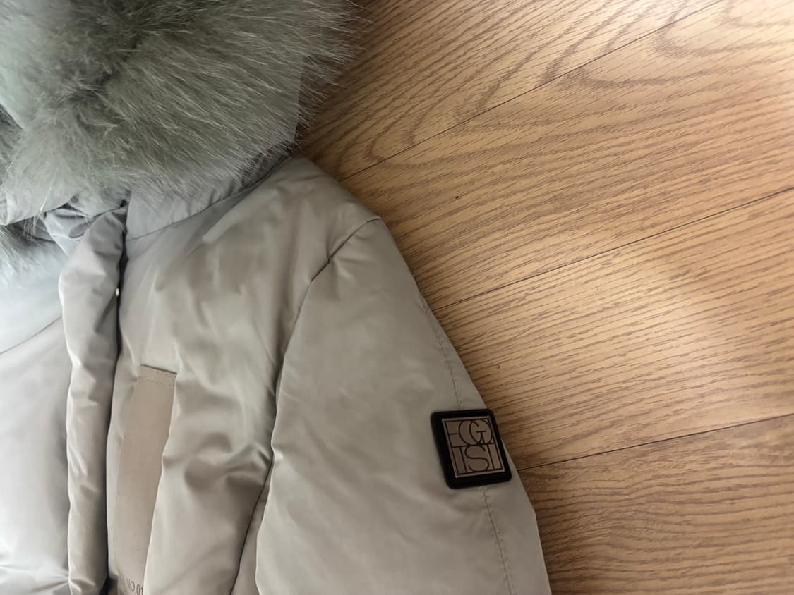 상태최상 에고이스트 사가퍼 롱패딩 55 온앤온 차정원st 상품이미지7