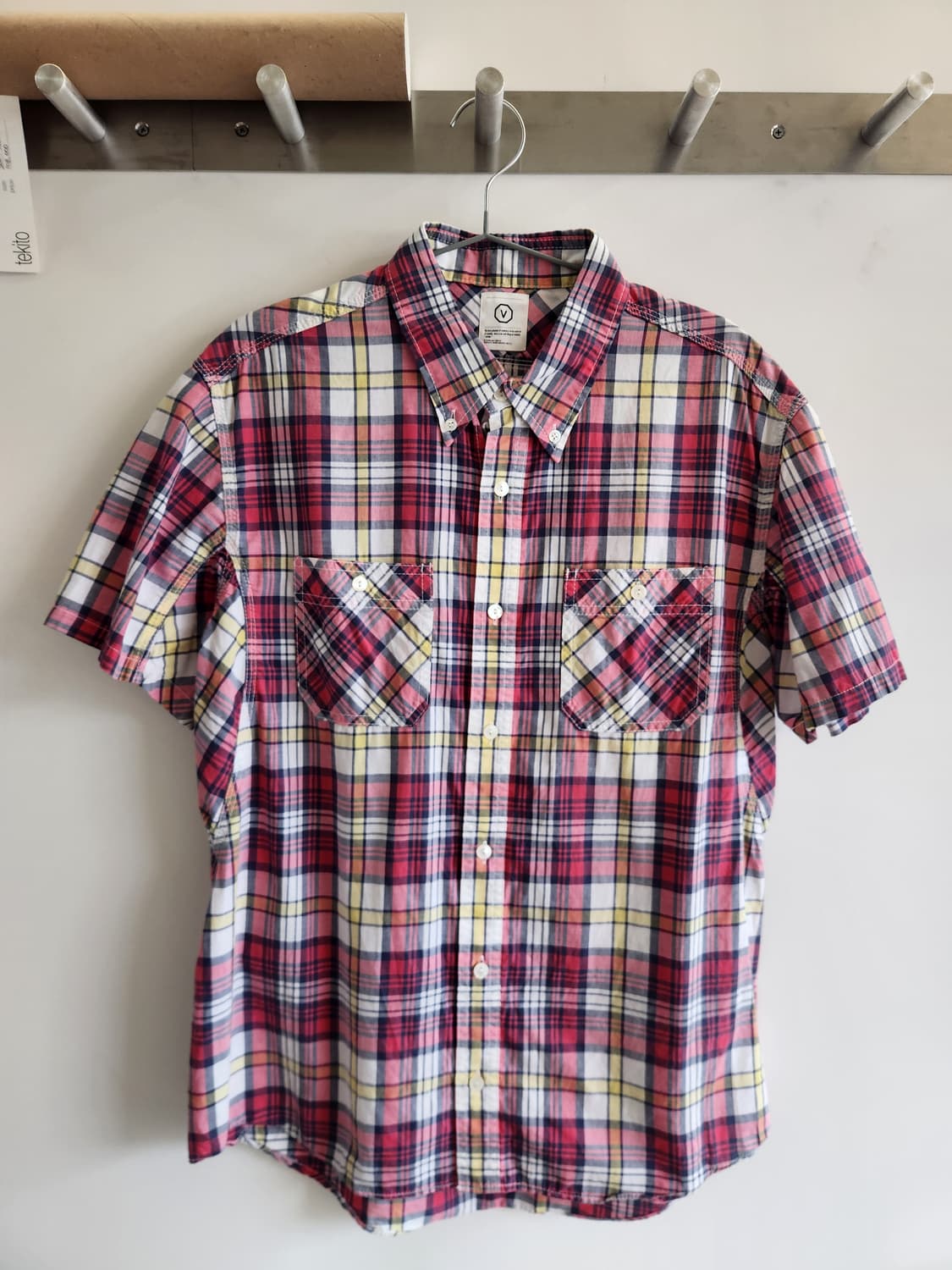 비즈빔 마드라스 체크 B.D 셔츠 s/s 상품이미지1