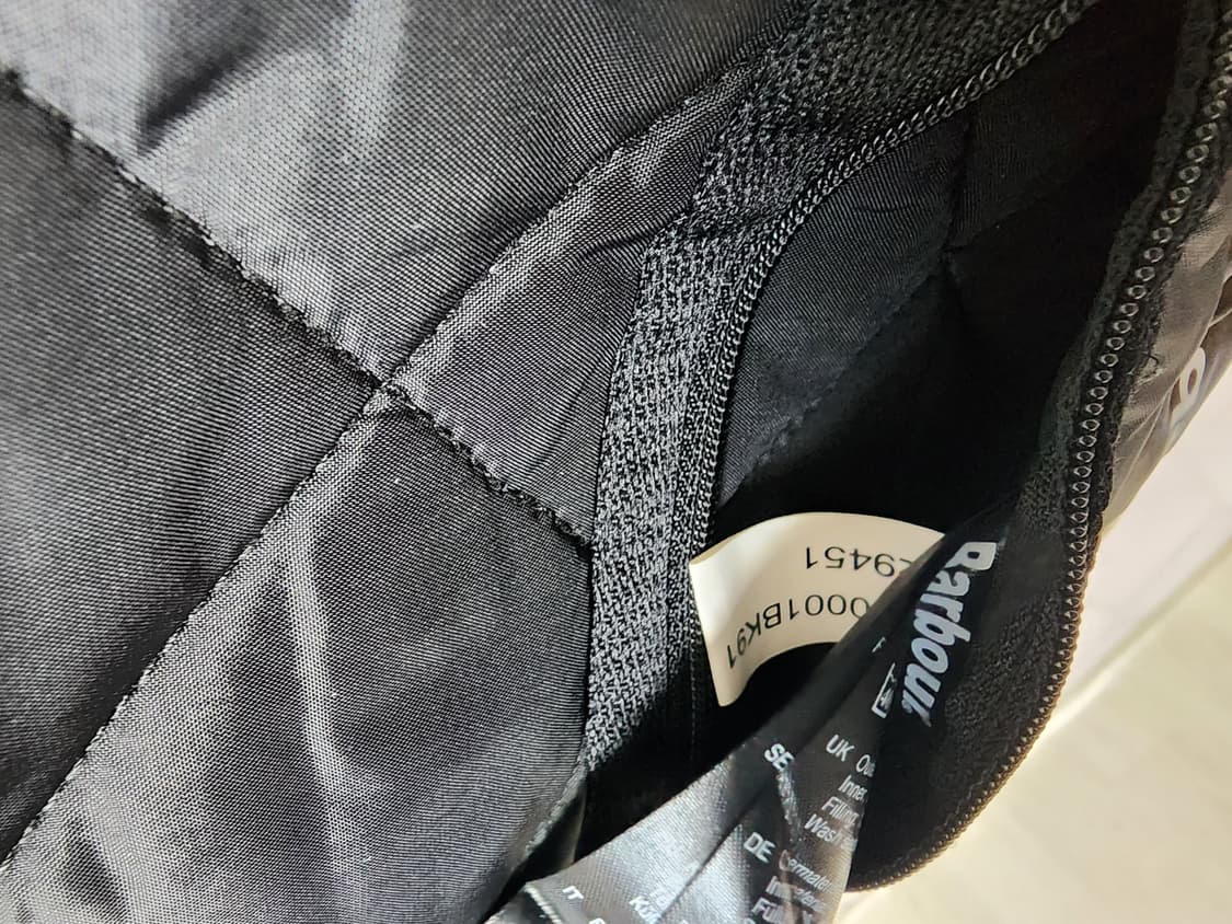 바버 블랙 퀼팅 자켓 상품이미지9