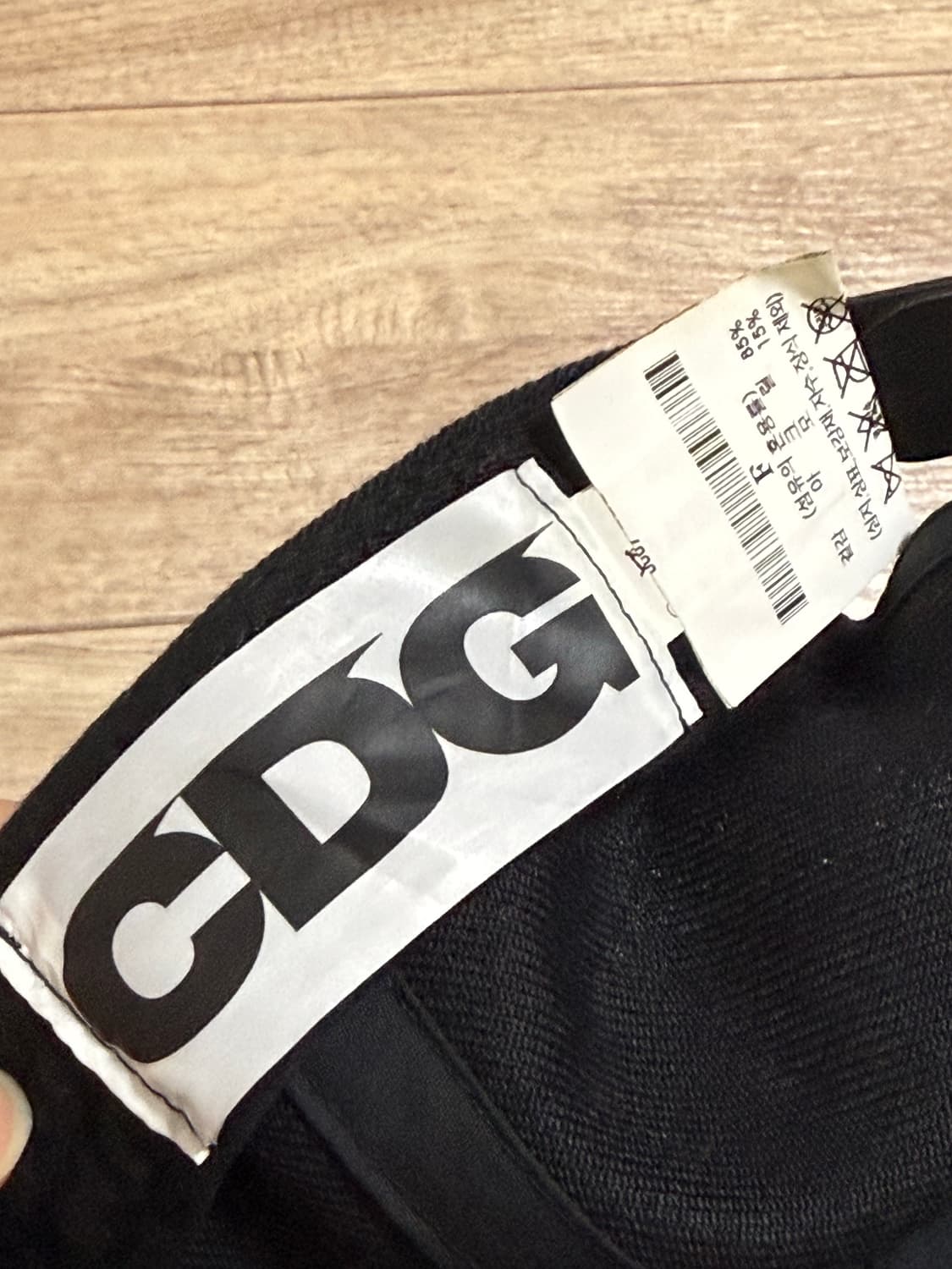 꼼데가르송 CDG 로고 패치캡 상품이미지5