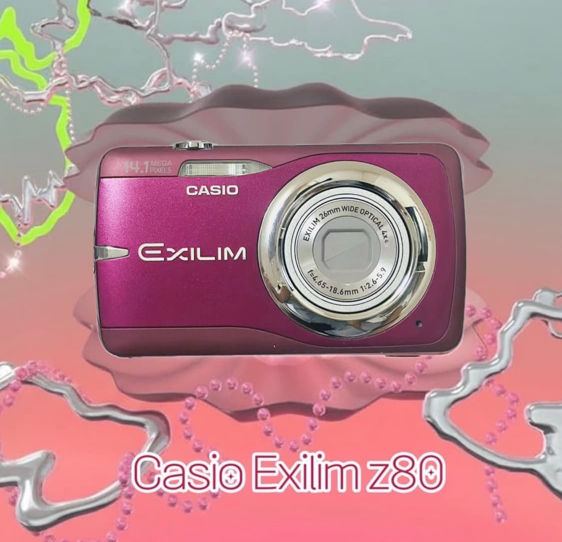 풀셋!) Casio exilim z550 핑크 카시오 엑슬림 상품이미지2