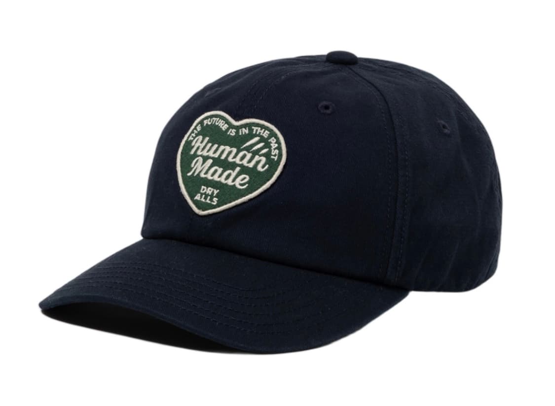 휴먼 메이드 6 패널 트윌 캡 네이비 볼캡 모자 humanmade 상품이미지1