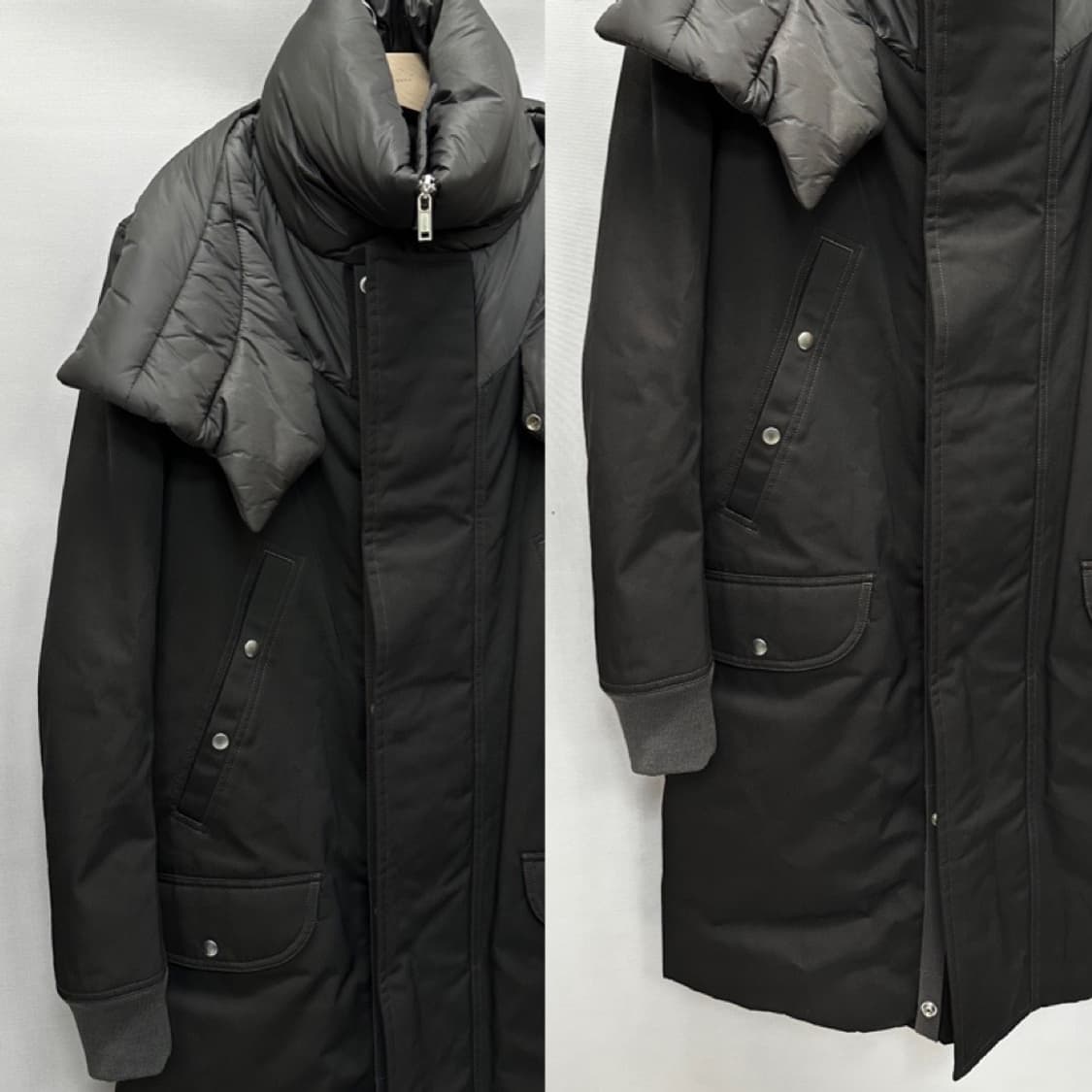 릭오웬스 하이넥 패딩 롱 코트 ( 95~100 ) 상품이미지2