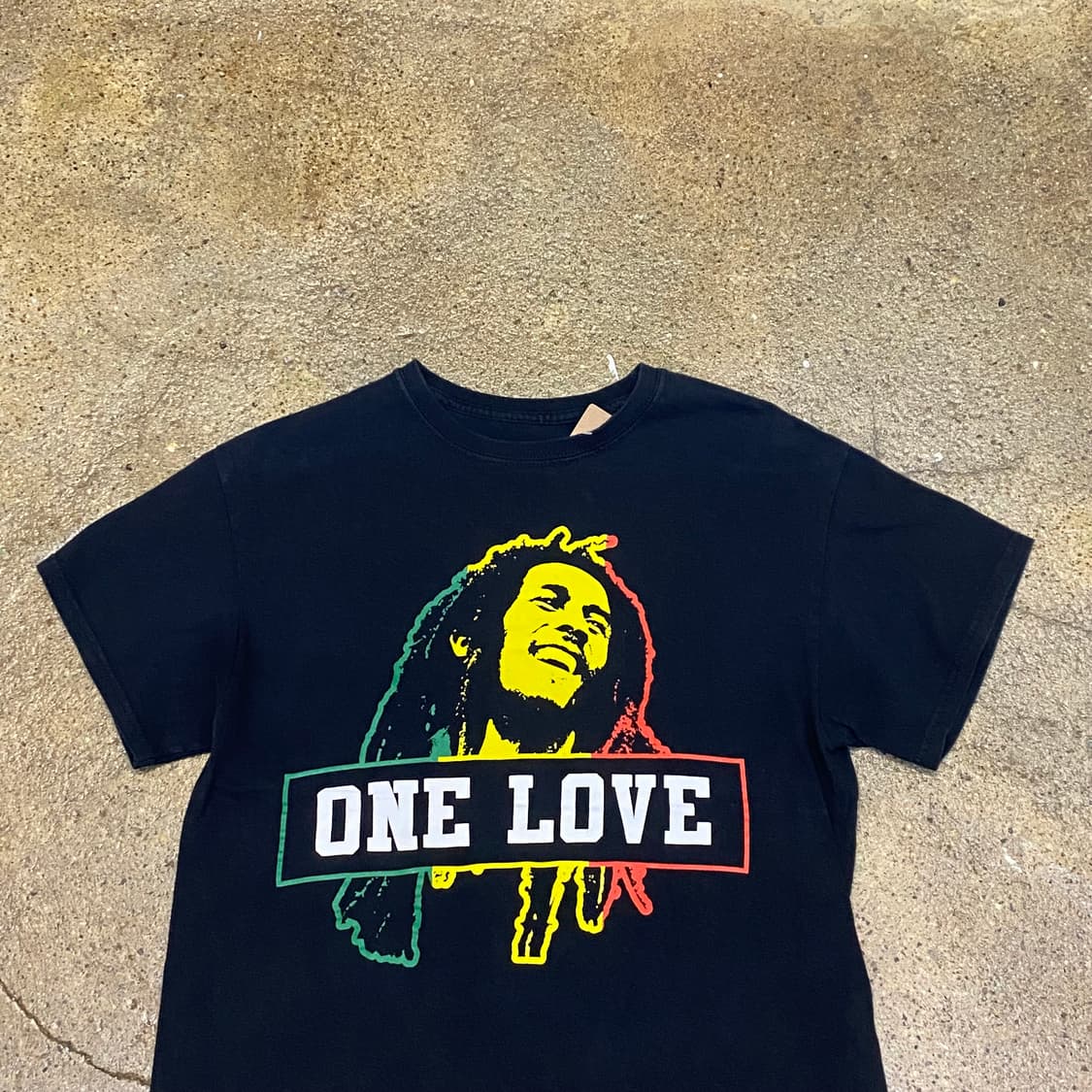 미국 빈티지 밥말리 프린팅 티셔츠 락티셔츠 반팔티 상품이미지2