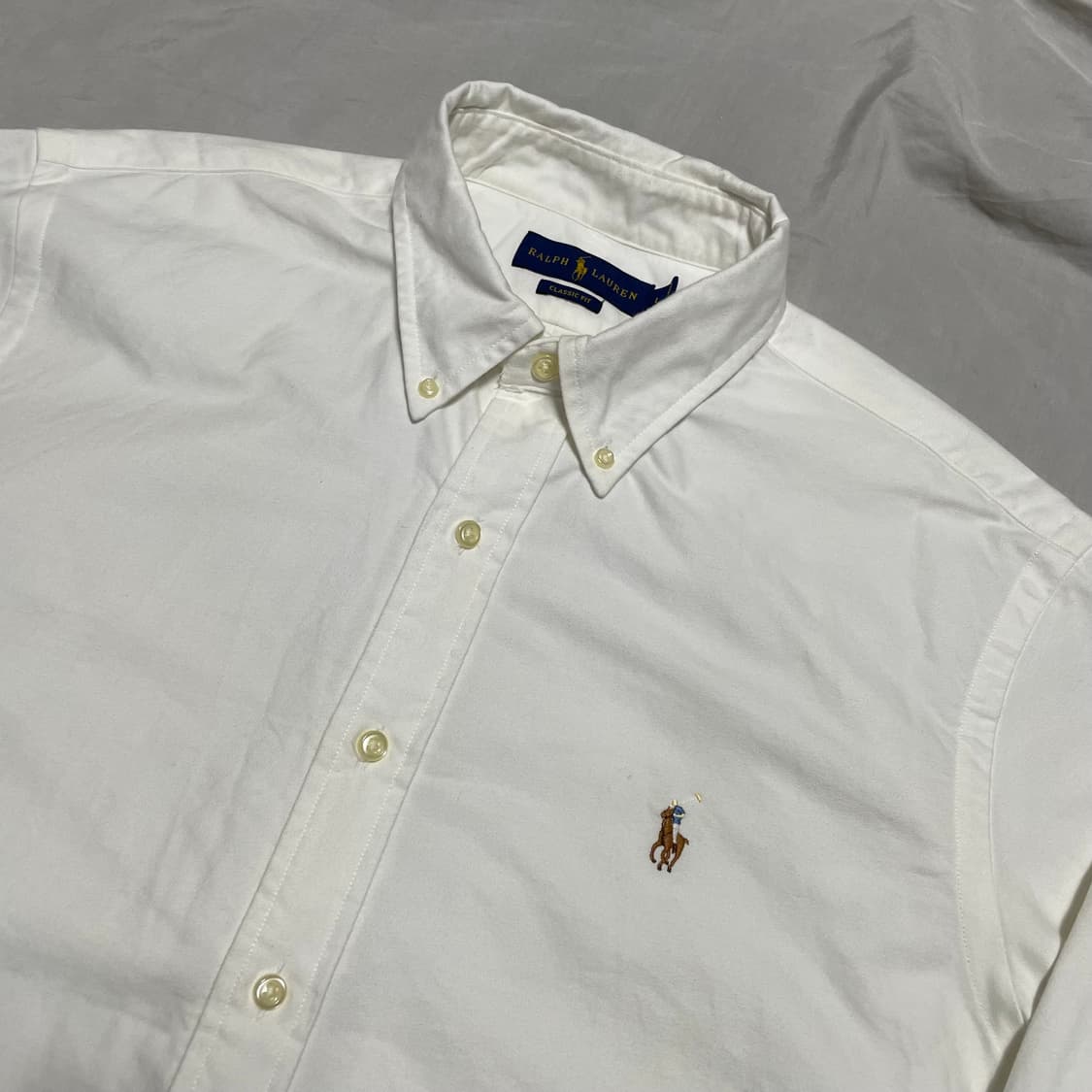 폴로 새상품 옥스포드 화이트 셔츠 상품이미지1