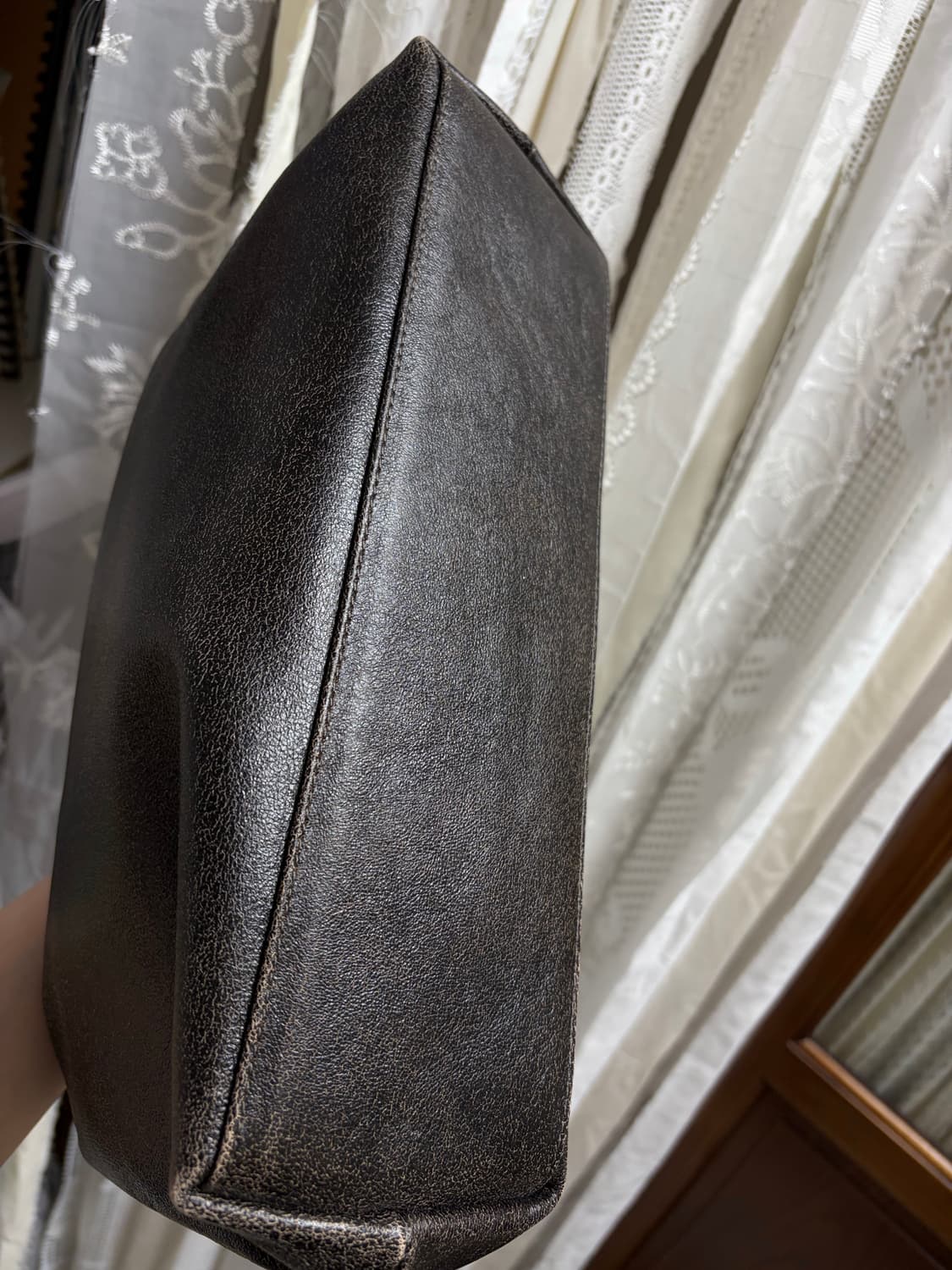 투에투아 마마스백 빈티지 레더 미디움 크로스백 상품이미지4