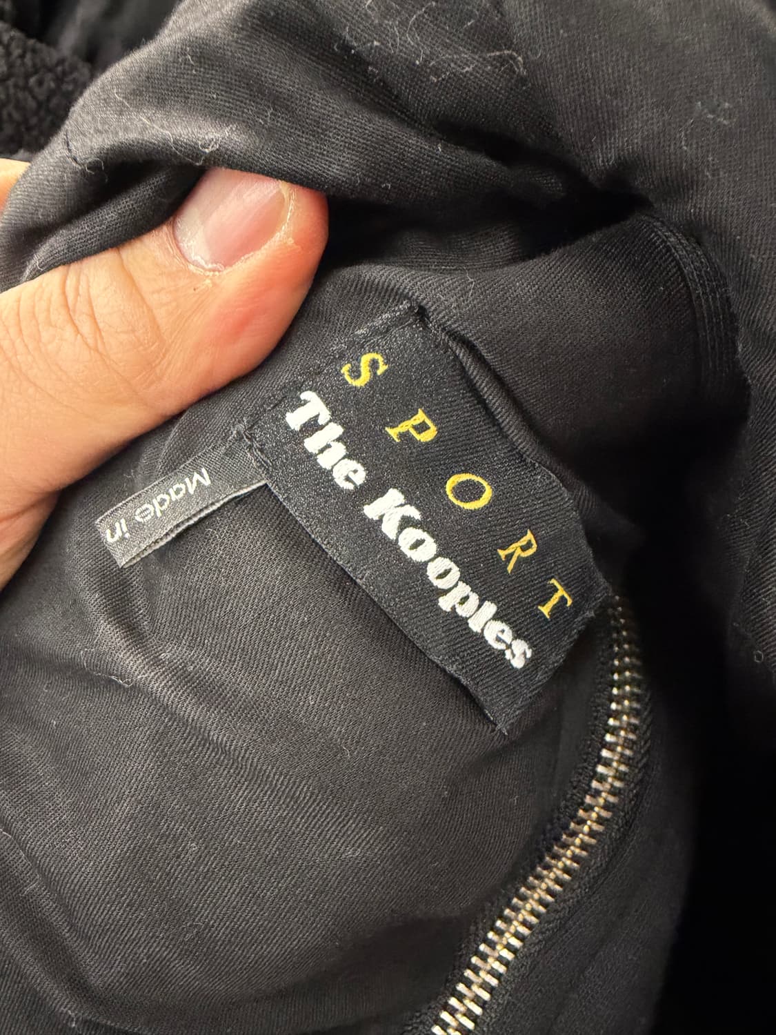 The kooples 블랙 스포츠 자켓 100 상품이미지4