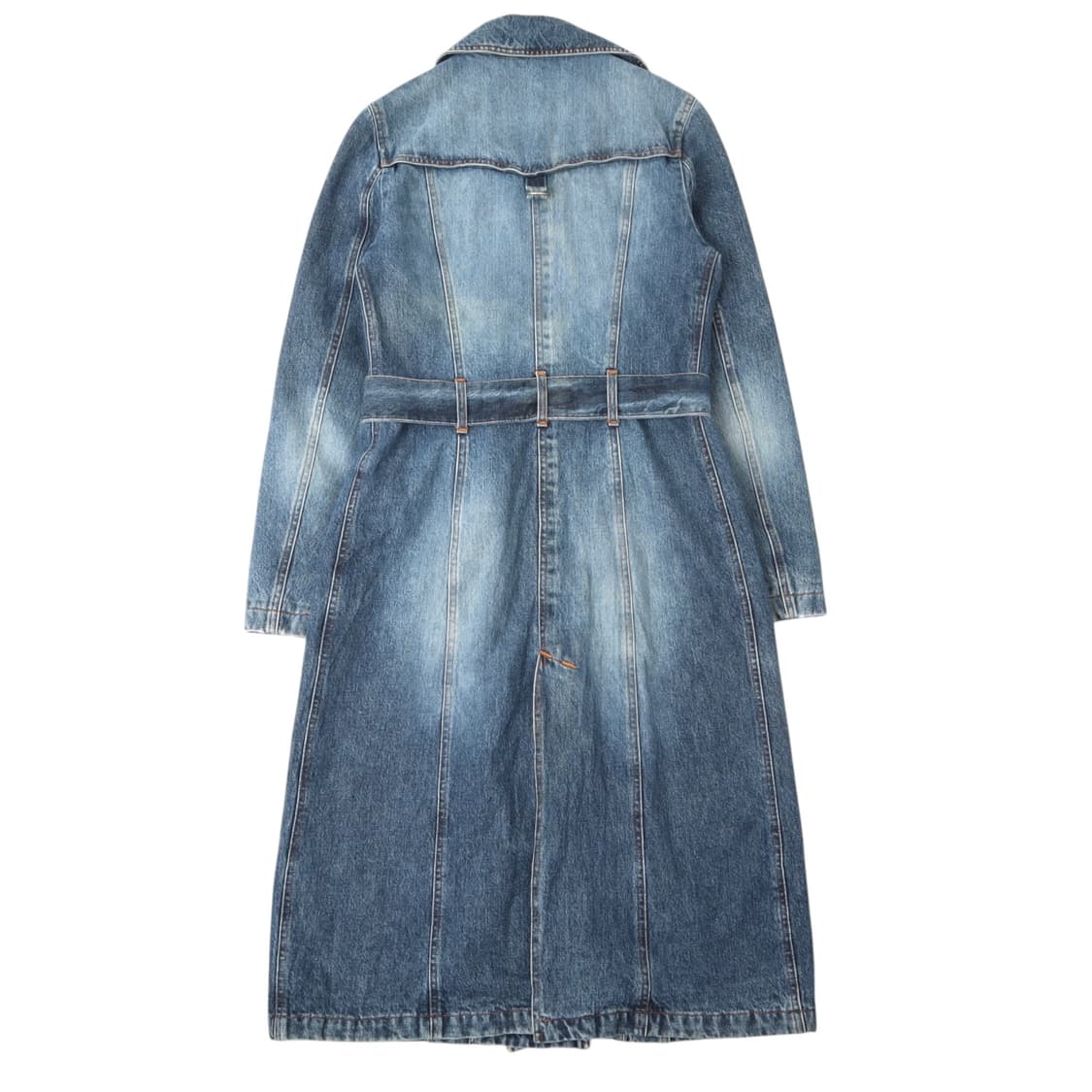 Miss sixty 미스식스티 데님 더블 브레스티드 롱 코트 상품이미지4