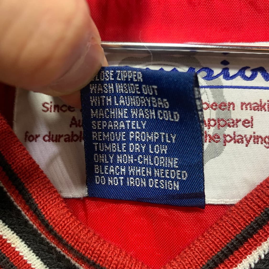 챔피온 웜업 바람막이 상품이미지5