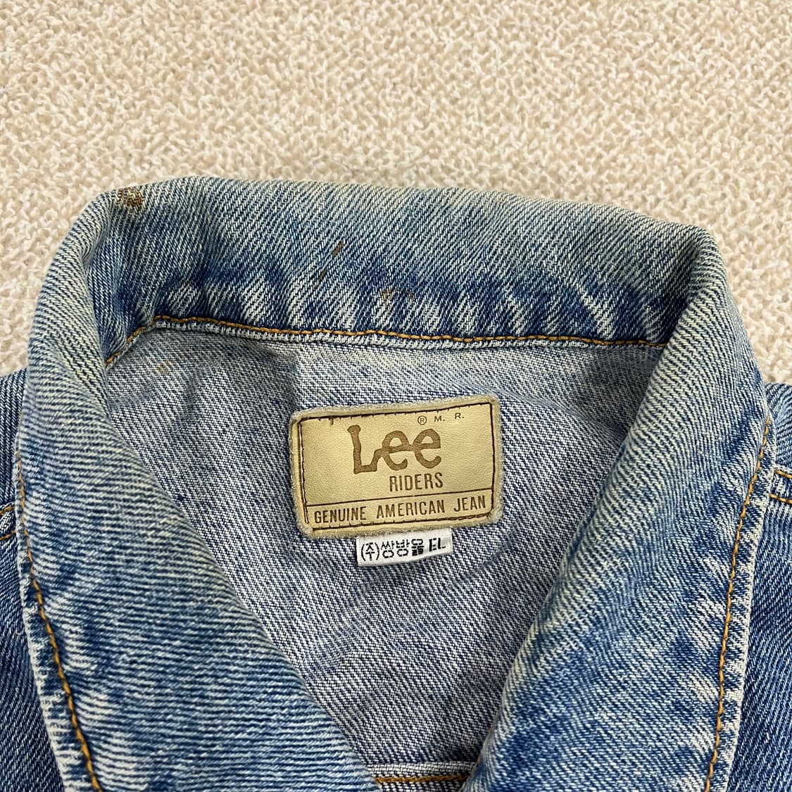 L 리 LEE 빈티지 데님 트러커 자켓 0220M 상품이미지2