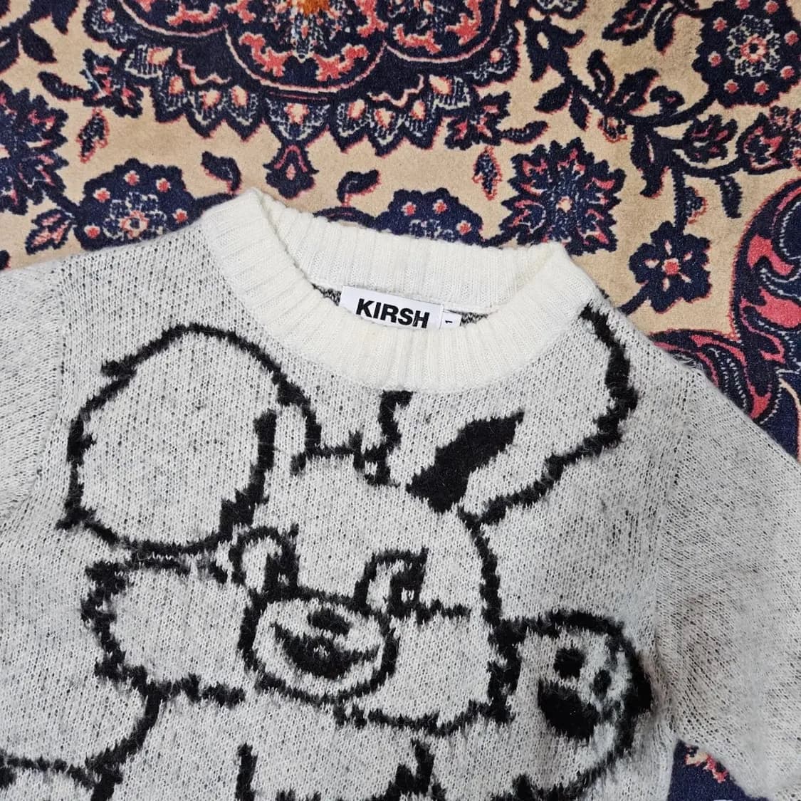 키르시(KIRSH) 21f 위티버니 크롭 니트 상품이미지3