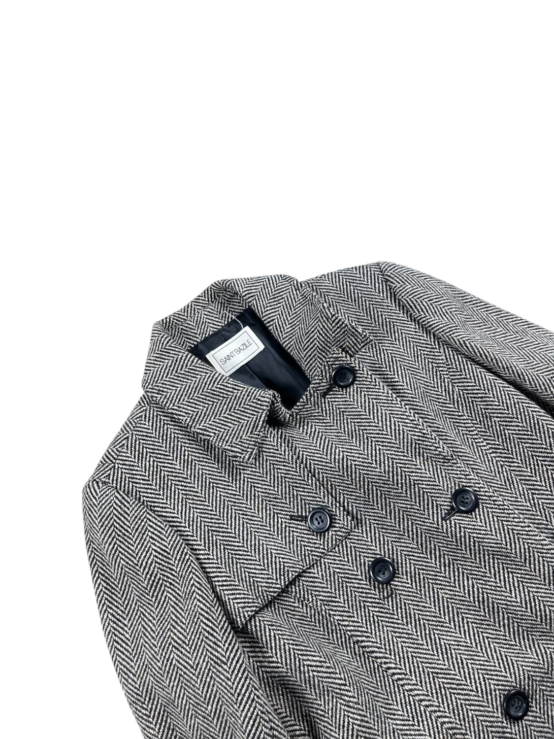 Vintage 패턴 롱코트  상품이미지2