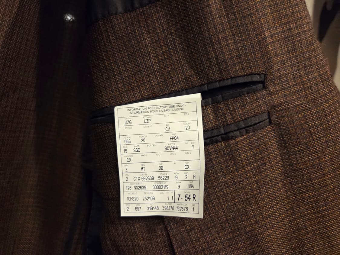 에르메네질도 제냐 트위드자켓  상품이미지9