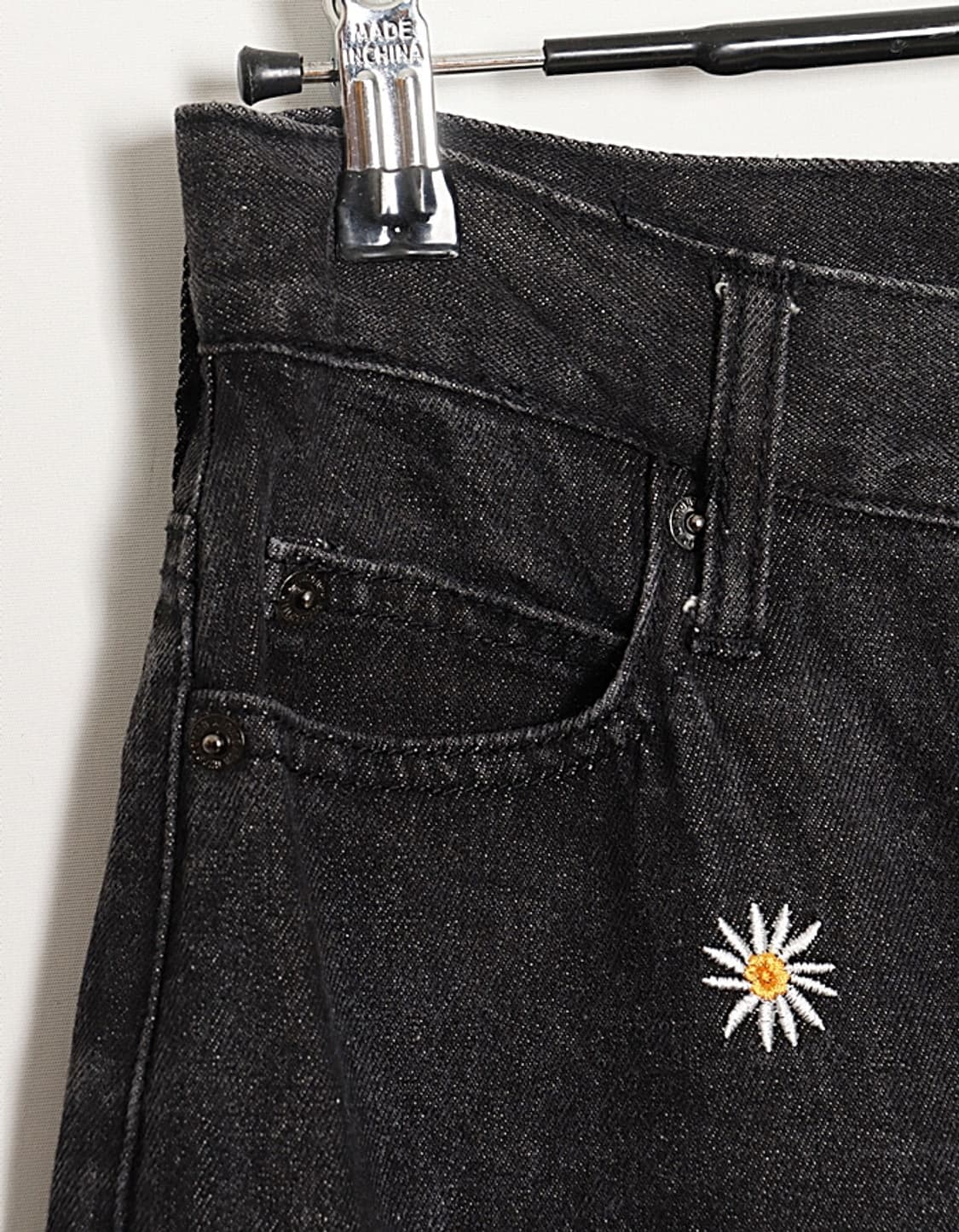 WEGO Embro Denim Pant (27) 상품이미지3