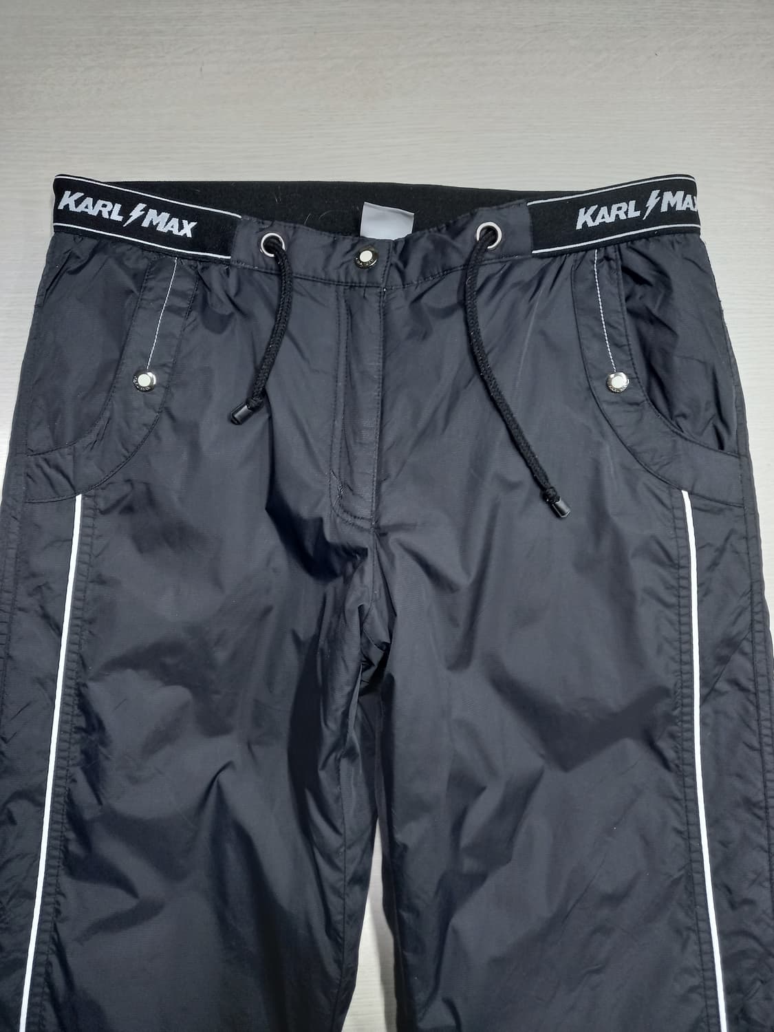 30 KARL MAX 밴딩 패딩 아웃도어팬츠 블랙 30-183 상품이미지3
