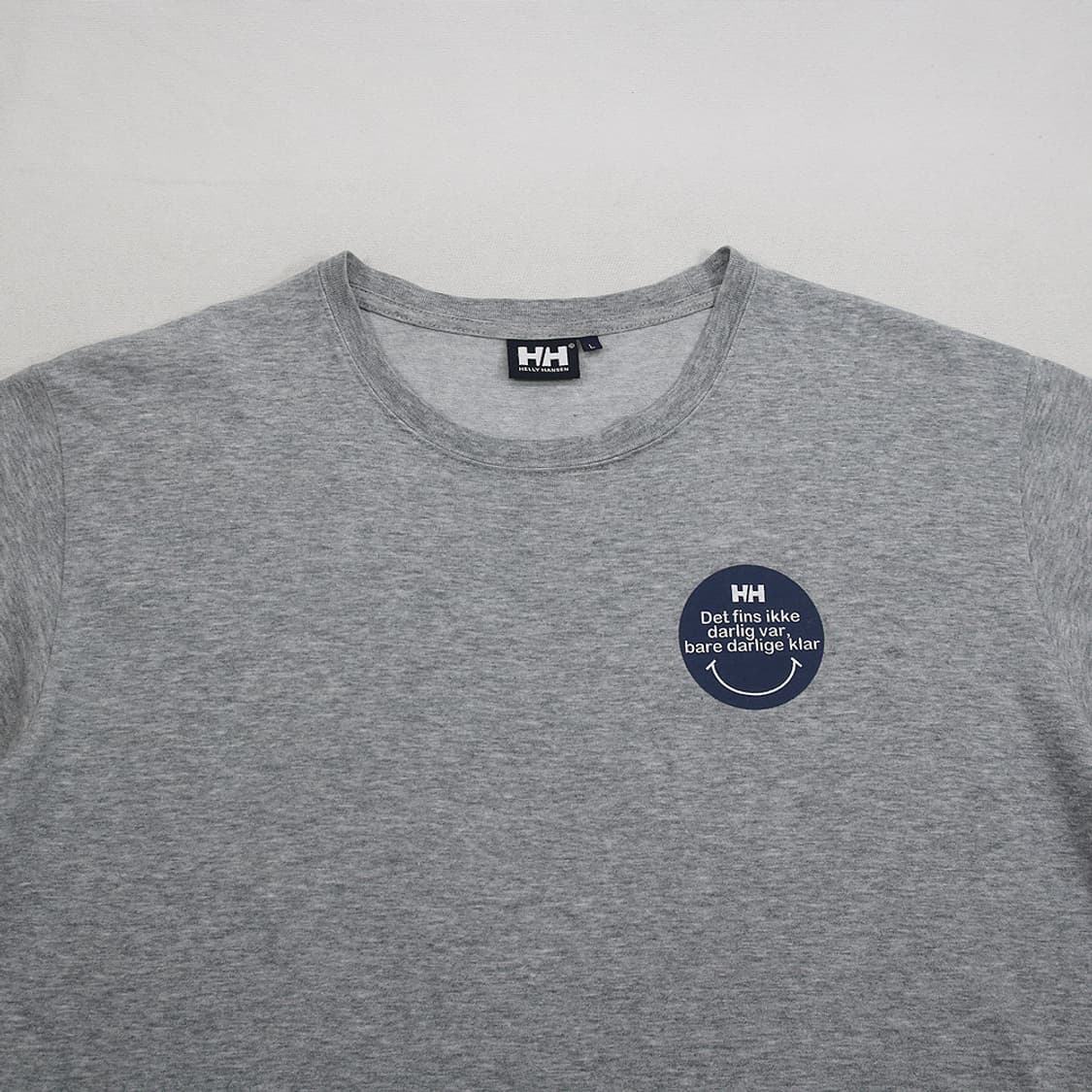 (착용컷) HELLY HANSEN 반팔 티셔츠 (남성용 100) 상품이미지4