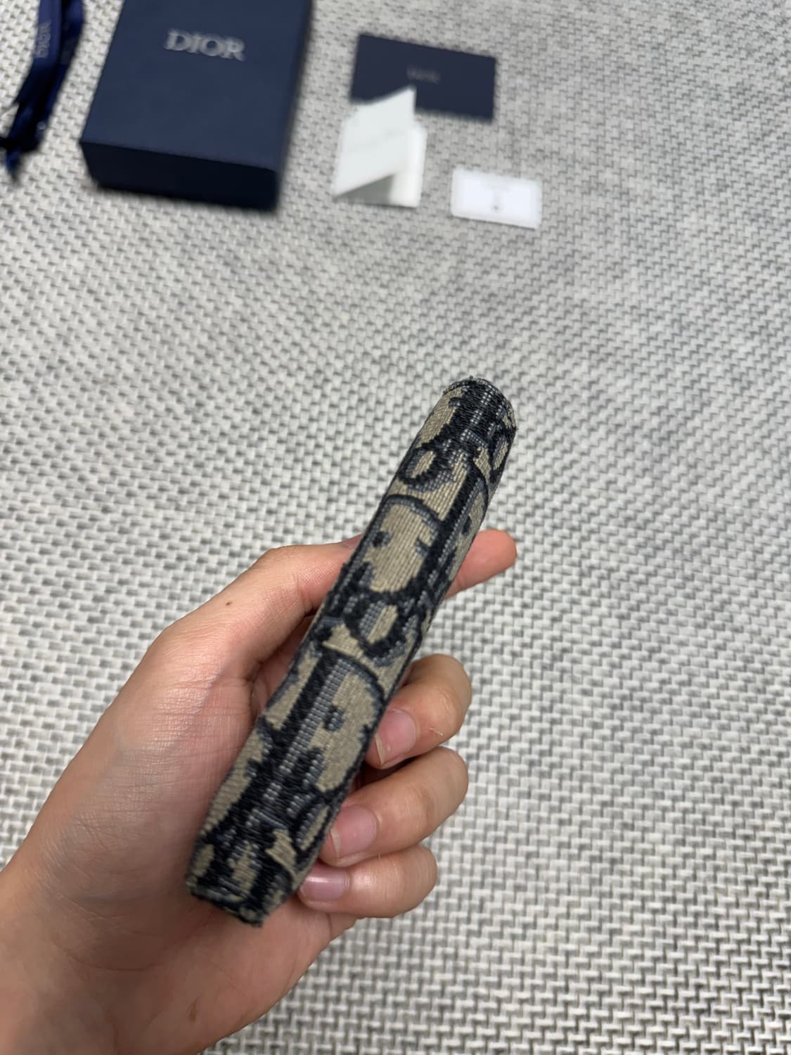 디올 오블리크 오거나이저 카드지갑 상품이미지8