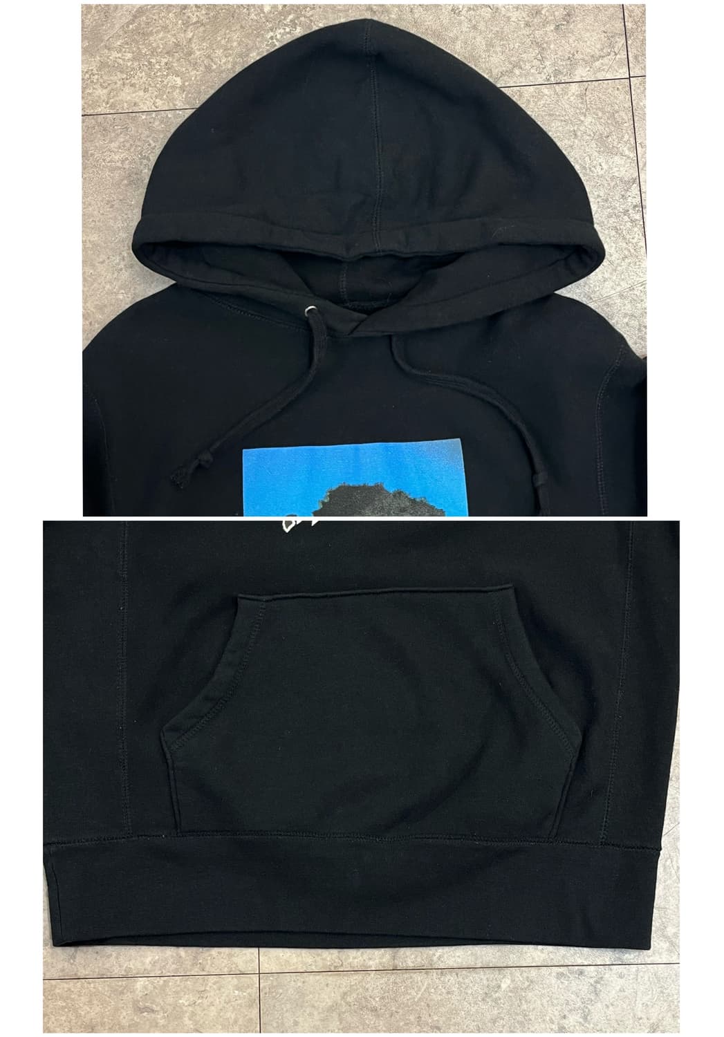 퍼킹어썸 서펀드 온더 마운트 후드티 블랙 M #csz2270   상품이미지5