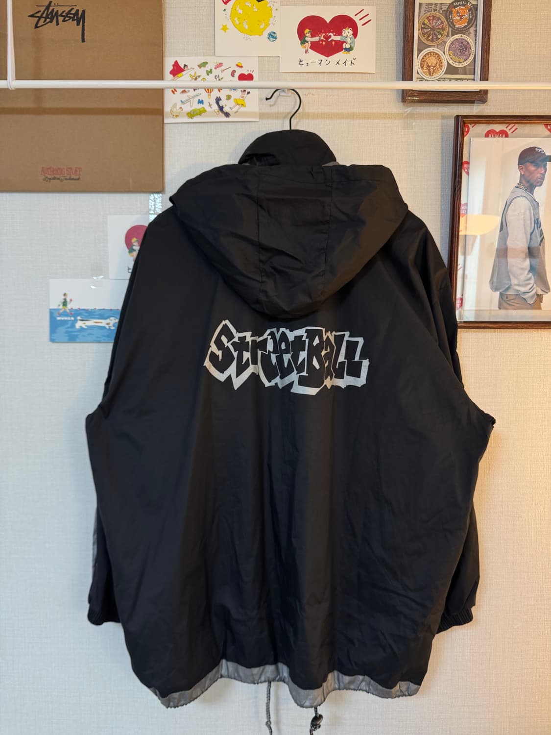 [M]아디다스 90s 스트릿볼 바람막이 자켓 올드스쿨 상품이미지3