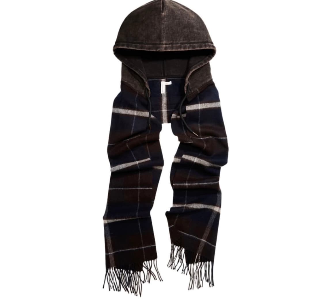 H&m 글렌 마틴스 후드 울 머플러 스카프 상품이미지1